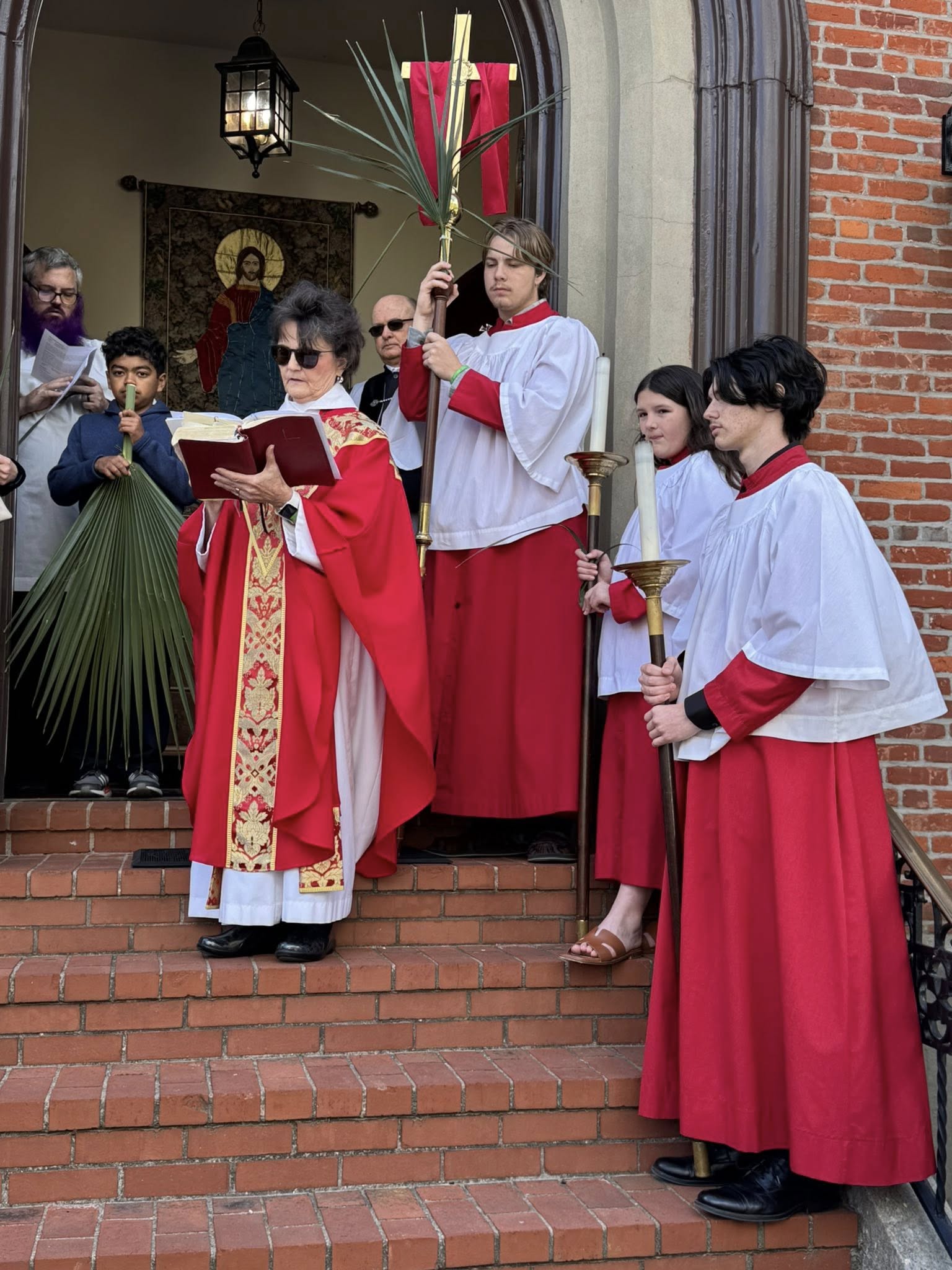 Palm Sunday procession